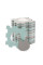Коврик-пазл Kinderkraft Luno Shapes Mint, 30 элементов (KPLUSH00MIN0000)