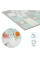 Коврик-пазл Kinderkraft Luno Shapes Mint, 30 элементов (KPLUSH00MIN0000)