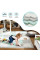 Коврик-пазл Kinderkraft Luno Shapes Mint, 30 элементов (KPLUSH00MIN0000)