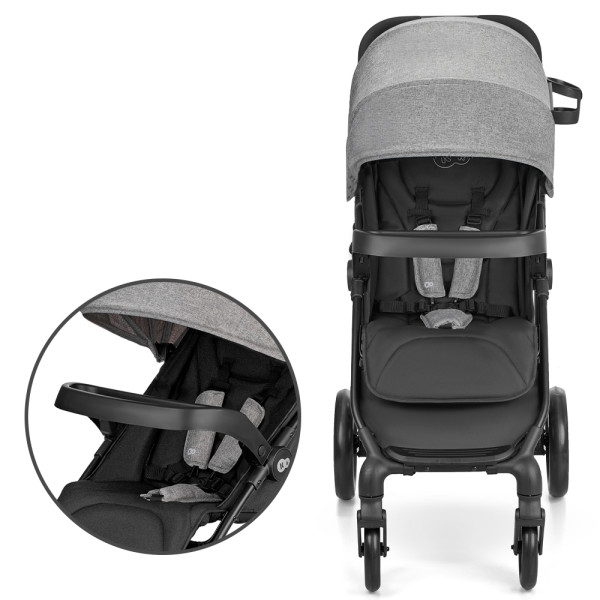 Прогулочная коляска Kinderkraft Trig 2 TR Grey (KSTRIG2TGRY0000)