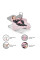 Шезлонг-качалка Kinderkraft Felio 2 Peony Rose (KBFELI20PNK0000)