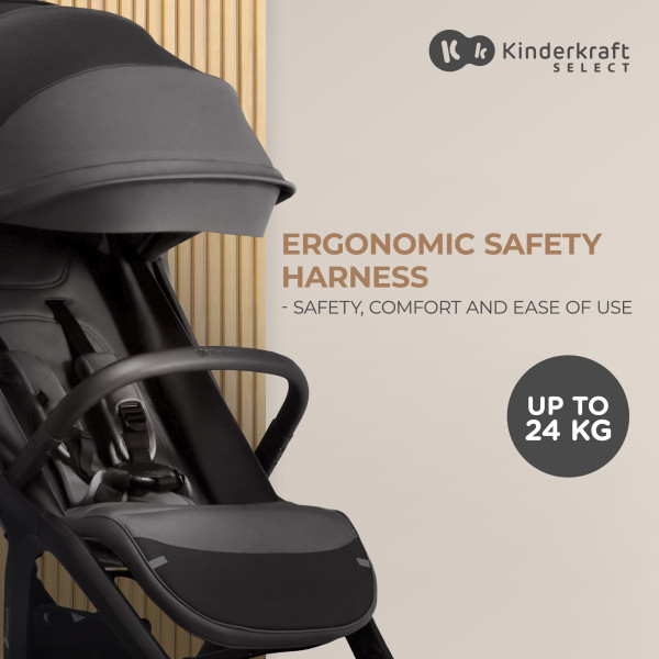Прогулочная коляска Kinderkraft Nubi 2 Mystic Green (KSNUBI02GRE0000)