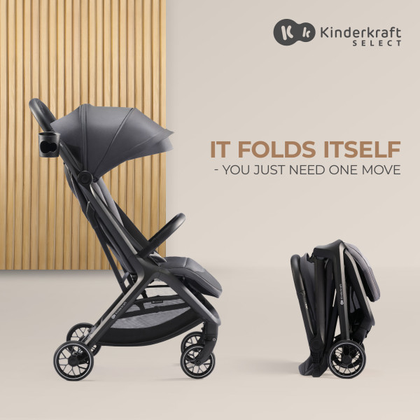 Прогулочная коляска Kinderkraft Nubi 2 Mystic Green (KSNUBI02GRE0000)