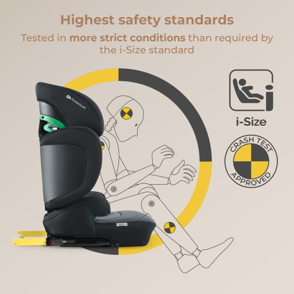 Автокресло Kinderkraft Xpand 2 i-Size Graphite Black (KCXPAN02BLK0000)