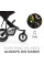 Прогулочная коляска Kinderkraft Helsi Deep Black (KSHELS00BLK0000)