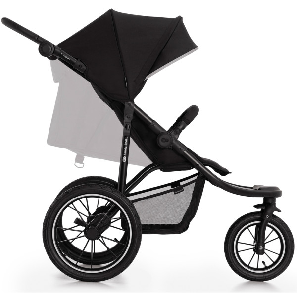 Прогулочная коляска Kinderkraft Helsi Deep Black (KSHELS00BLK0000)