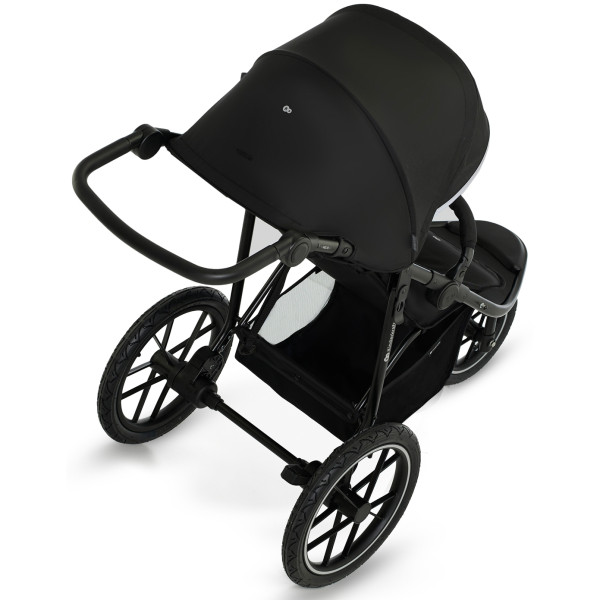 Прогулочная коляска Kinderkraft Helsi Deep Black (KSHELS00BLK0000)