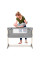 Приставная кровать-люлька Kinderkraft Neste Grow Light Grey Full Wood (KCNEGR00LGR000W)