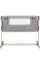 Приставная кровать-люлька Kinderkraft Neste Grow Light Grey Full Wood (KCNEGR00LGR000W)