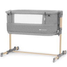 Приставная кровать-люлька Kinderkraft Neste Grow Light Grey Full Wood (KCNEGR00LGR000W)