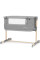 Приставная кровать-люлька Kinderkraft Neste Grow Light Grey Full Wood (KCNEGR00LGR000W)