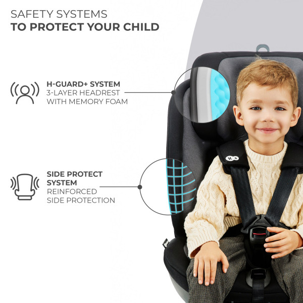 Автокресло Kinderkraft Xpedition 2 i-Size Black (KCXPED02BLK0000)