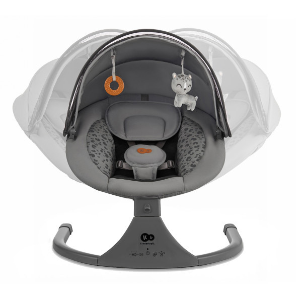 Кресло-качалка Kinderkraft Lumi 2 Dark Grey (KBLUMI02DGR0000)