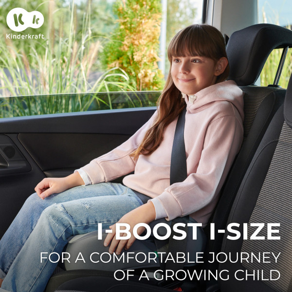 Автокресло-бустер Kinderkraft i-Boost Black (KCIBOO00BLK0000)