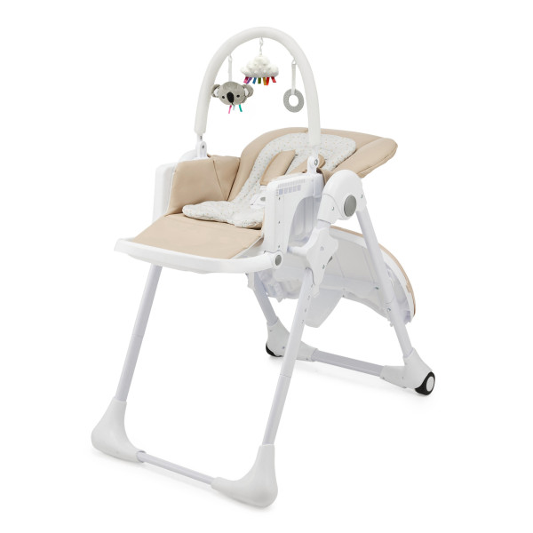Стульчик для кормления Kinderkraft Tummie Beige (KHTUMM00BEG0000)