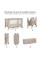 Кровать-манеж Kinderkraft Joy 2 Beige (KLJOY02BEG00000)