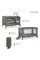 Кровать-манеж с пеленатором Kinderkraft Joy 2 Dark Grey (KLJOY02DGR000AC)