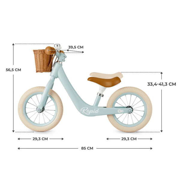 Беговел Kinderkraft Rapid 2 Blue Breeze (KRRAPI02BLU0000)