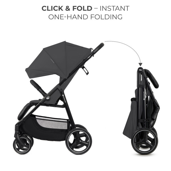Прогулочная коляска Kinderkraft Trig 3 Granite Grey (KSTRIG03GRY0000)