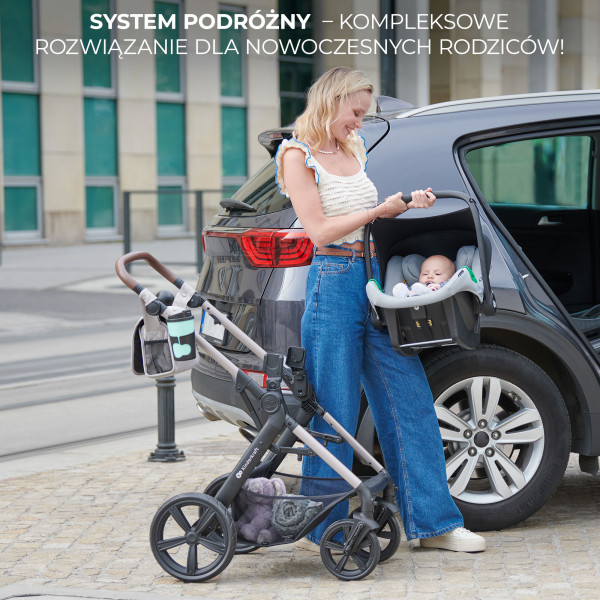 Универсальная коляска 3 в 1 Kinderkraft Moov 2 Pure Black (KSMOOV02BLKEV00)