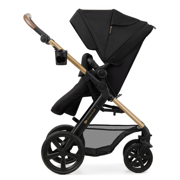 Универсальная коляска 3 в 1 Kinderkraft Moov 2 Pure Black (KSMOOV02BLKEV00)