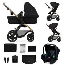 Универсальная коляска 3 в 1 Kinderkraft Moov 2 Pure Black (KSMOOV02BLKEV00)