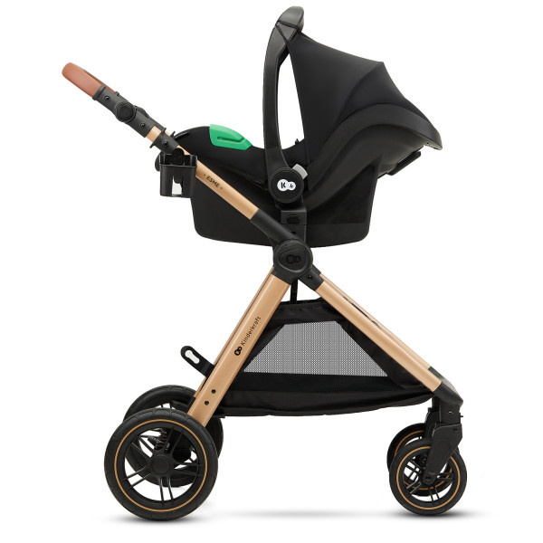 Универсальная коляска 3 в 1 Kinderkraft Esme Pure Black.
