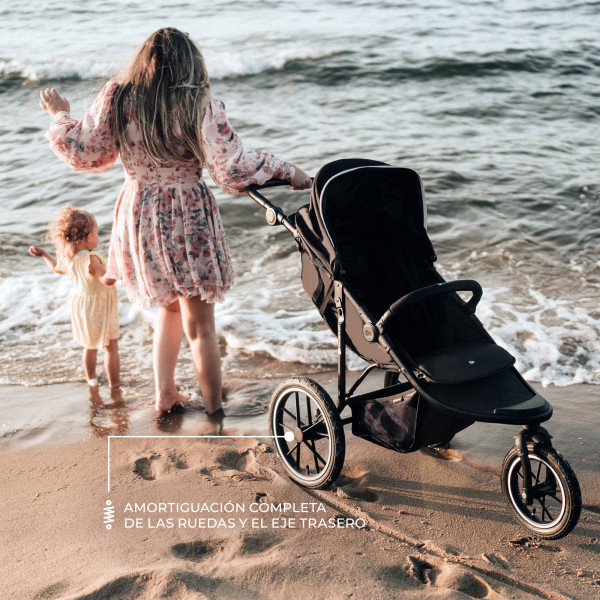 Прогулочная коляска Kinderkraft Helsi 2 Black (KSHELS02BLK0000)