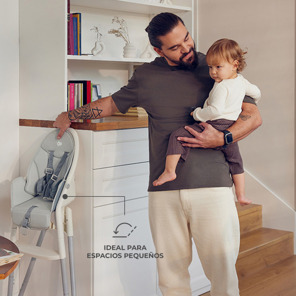 Стульчик для кормления Kinderkraft Dinnly Grey (KHDINN00LGR0000)