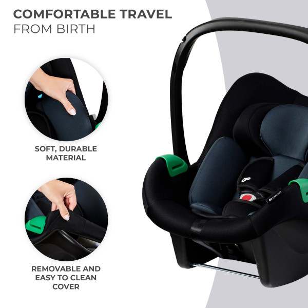 Автокресло-переноска Kinderkraft Mink Pro i-Size Black (KCMINKPRBLK0000)