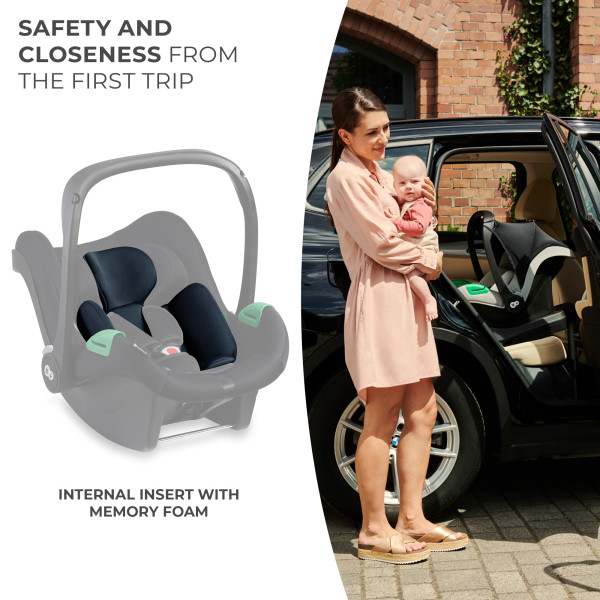 Автокресло-переноска Kinderkraft Mink Pro i-Size Black (KCMINKPRBLK0000)
