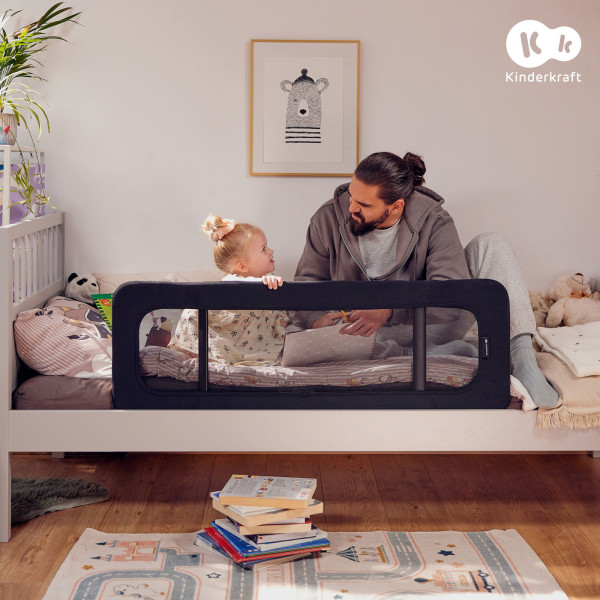 Защитная барьерка для кровати Kinderkraft Guard and Dream Grey (KAGUDR00LGR0000)