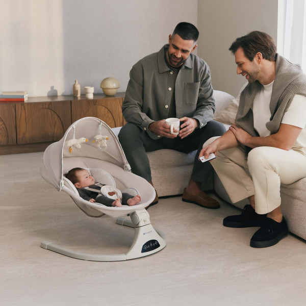 Кресло-качалка Kinderkraft Tulsy Beige (KBTULS00BEG0000)
