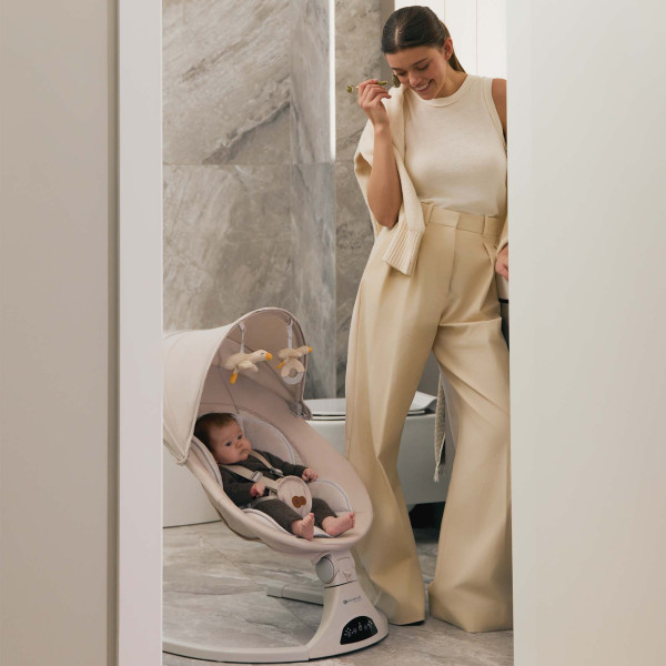 Кресло-качалка Kinderkraft Tulsy Beige (KBTULS00BEG0000)