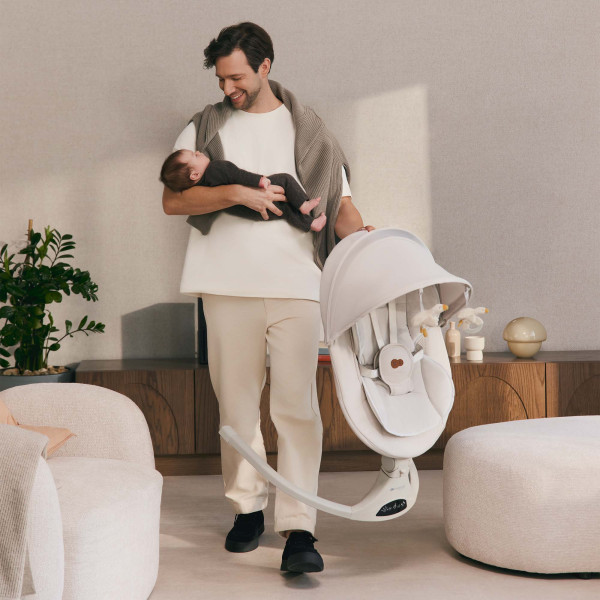 Кресло-качалка Kinderkraft Tulsy Beige (KBTULS00BEG0000)