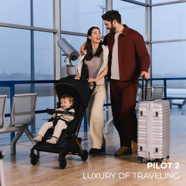 Прогулочная коляска Kinderkraft Pilot 2 Midnight Black (KSPILO02BLK0000)