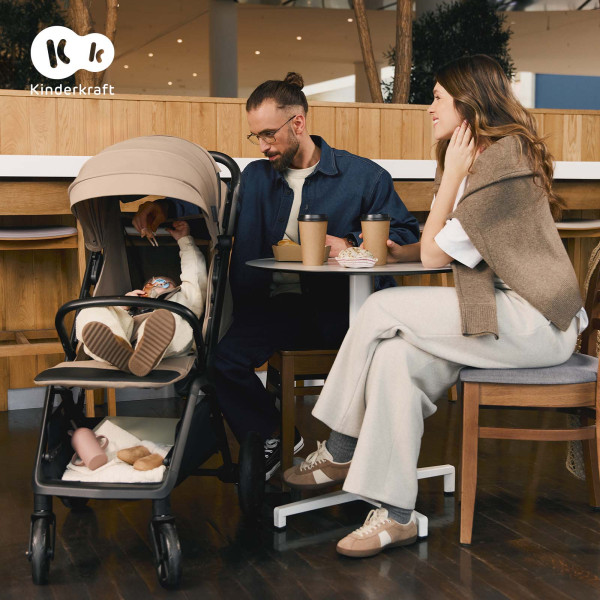 Прогулочная коляска Kinderkraft Loom Black (KSLOOM00BLK00BS)