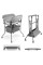 Столик для пеленания с ванночкой Kinderkraft Bubbly Grey (KABUBB00GRY0000)
