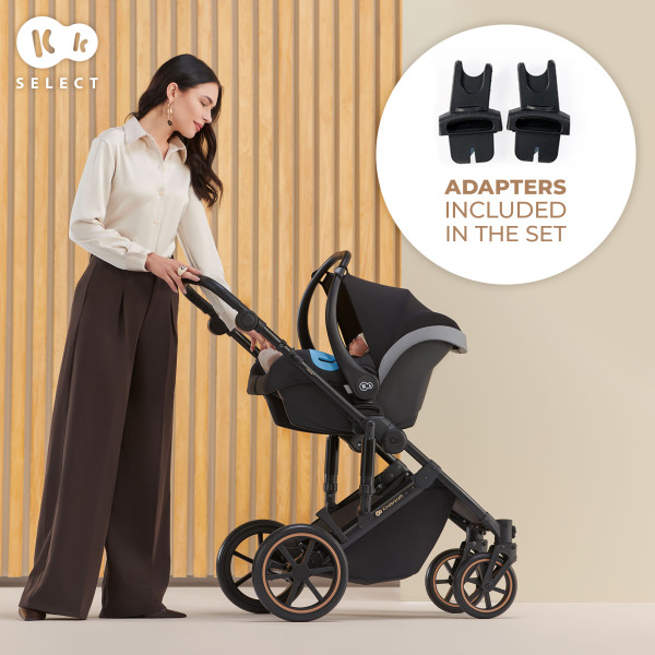 Универсальная коляска 2 в 1 Kinderkraft Prime 2 Dark Green (KSPRIM02GRE2000)