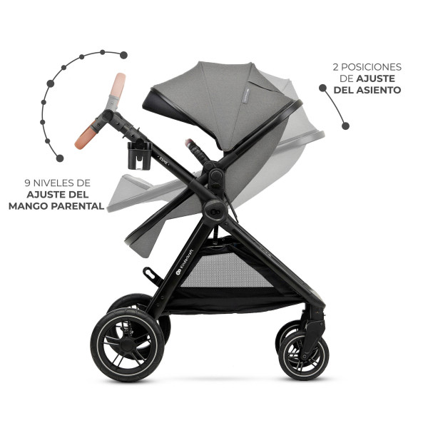 Универсальная коляска 2 в 1 Kinderkraft Esme Grey (KSESME00GRY2000)