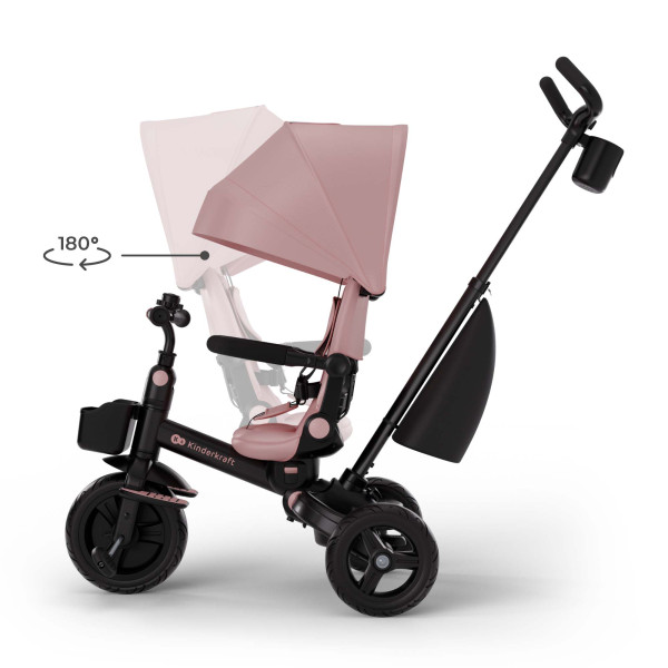 Трехколесный велосипед Kinderkraft Aveo 2 Plus Pink (KRAVEO02PNK0000)