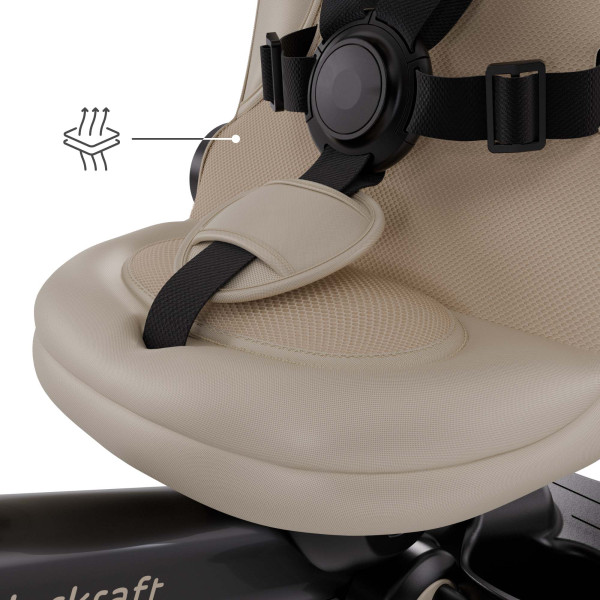 Трехколесный велосипед Kinderkraft Aveo 2 Plus Beige (KRAVEO02BEG0000)