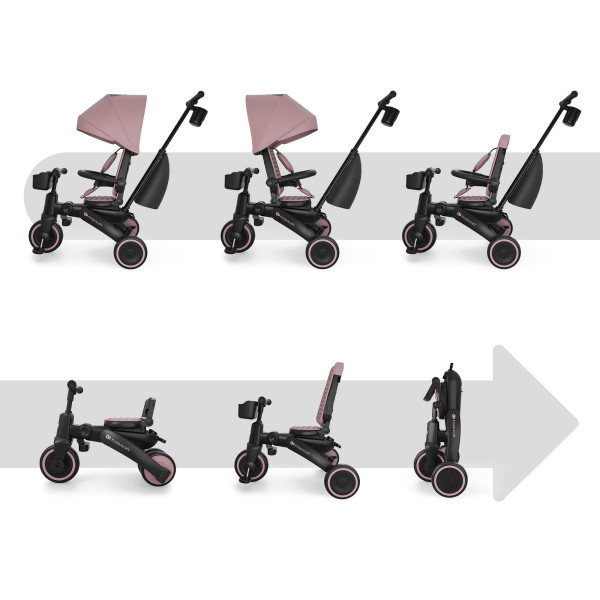 Трехколесный велосипед Kinderkraft Jazz 3 Pink (KRJAZZ03PNK0000)