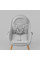 Стульчик для кормления 2 в 1 Kinderkraft Fini Up Grey (KHFINIUPGRY0000)