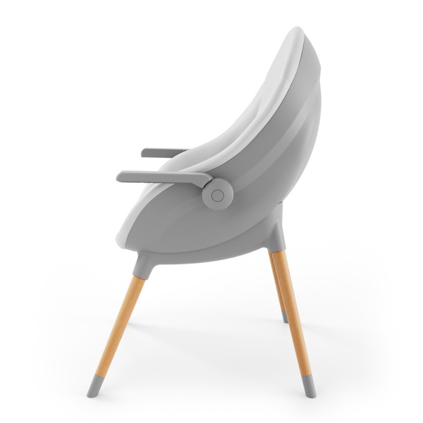 Стульчик для кормления 2 в 1 Kinderkraft Fini Up Grey (KHFINIUPGRY0000)