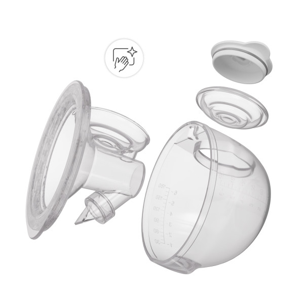 Двойной электрический молокоотсос Kinderkraft GentleNest (KEGENE00GLD0000)