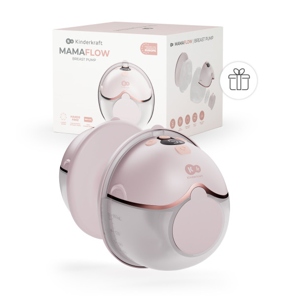 Электрический молокоотсос Kinderkraft MamaFlow Pink (KEMAFL00PNK0000)