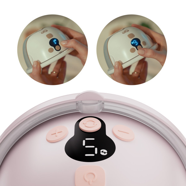 Электрический молокоотсос Kinderkraft MamaFlow Pink (KEMAFL00PNK0000)