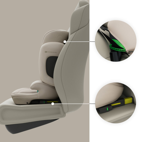 Автокресло Kinderkraft Xpand 2 PRO i-Size Beige (KCXPPR02BEG0000)