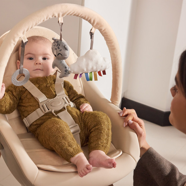 Стульчик для кормления 2 в 1 Kinderkraft Fini Up Beige